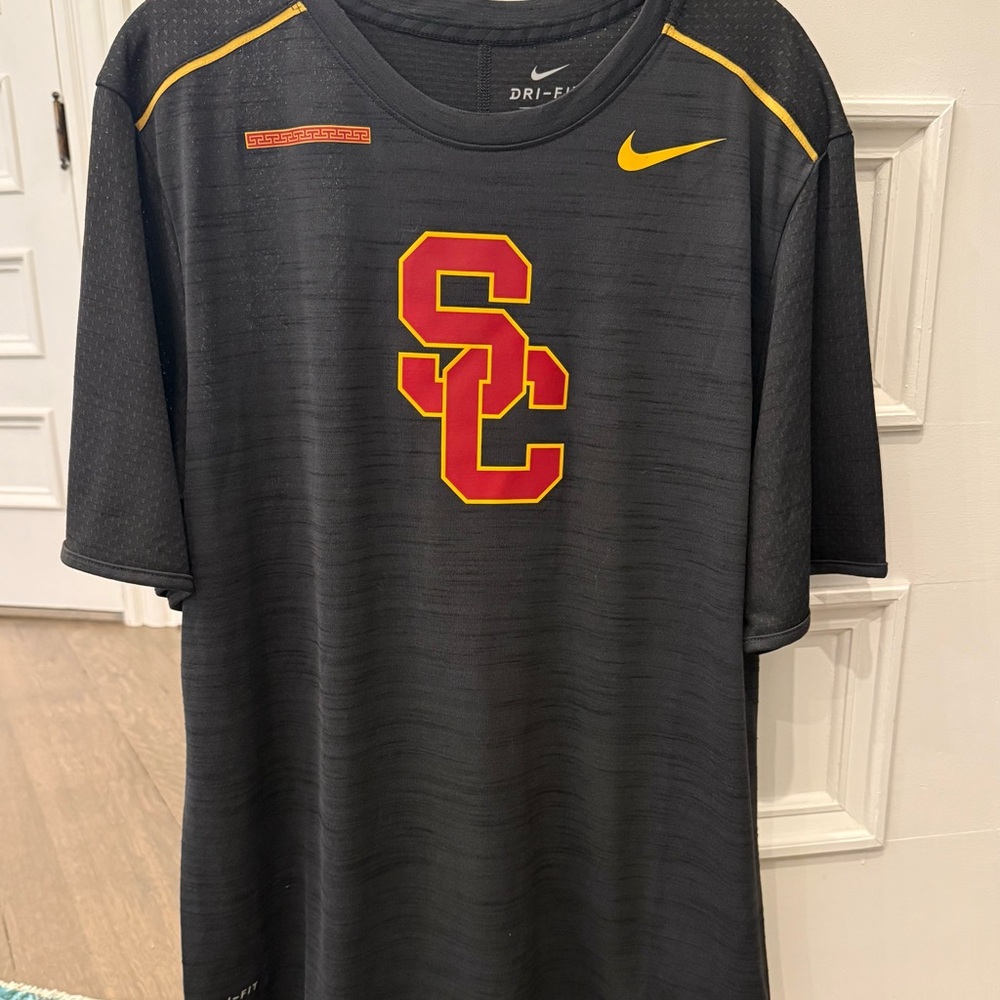 Nike Men's Black /Anthracite Dri-FIT USC Shirt